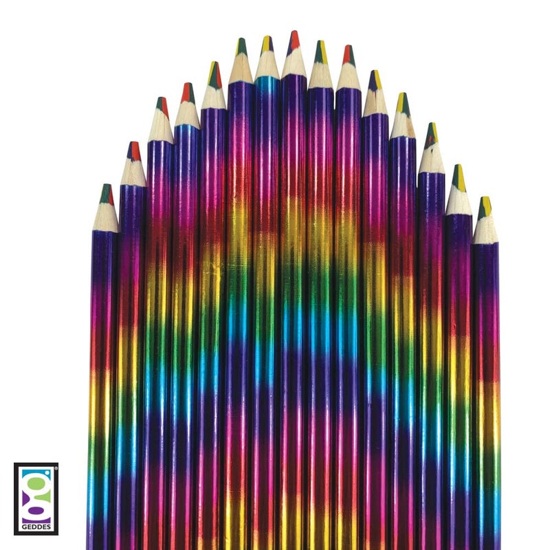 Geddes Raymond Geddes Rainbow Pencils for Kids (Pack of 50) - Image 3